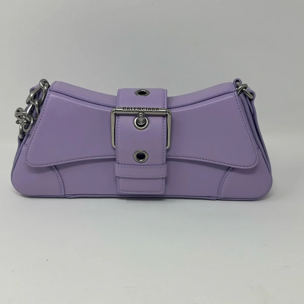 Balenciaga Lindsay Shoulder bag Lavender - Picture 6 of 17